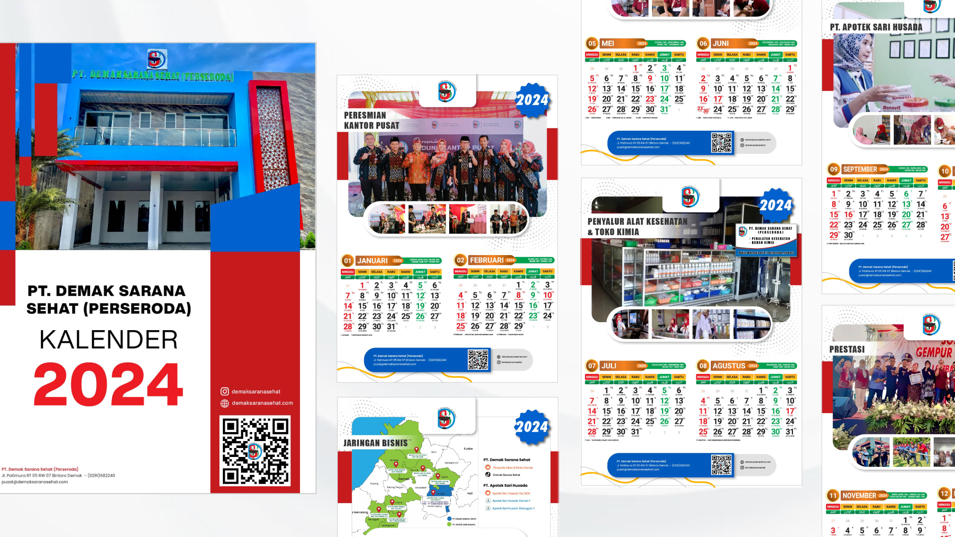 Calendar 2024 PT. Demak Sarana Sehat (Perseroda)